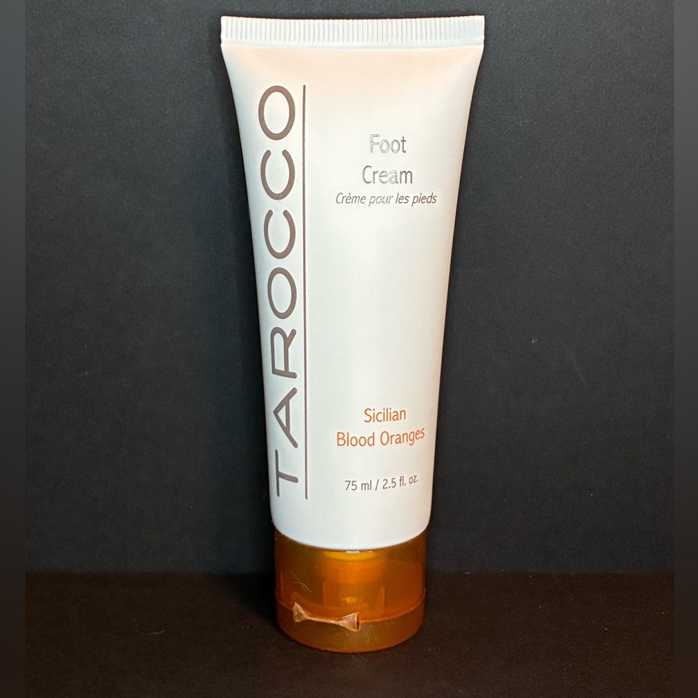 Tarocco Foot Cream ~ Sicilian Blood Oranges ~ $28 MSRP Full Size 2.5 fl. oz.